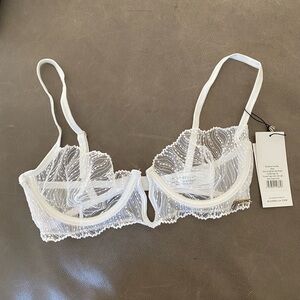 Bluebella Irina Bra lace white 32D NWT